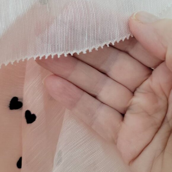 Zimmermann Crush Embroidered Frill Silk Linen Blouse Pink Hearts 💕NWT size AU 2 - Picture 5 of 10